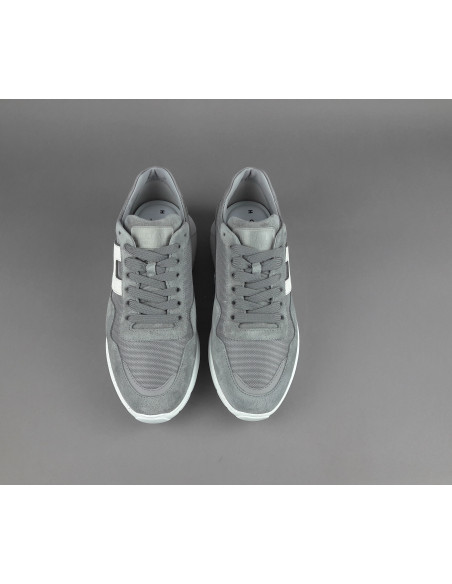 Hogan \ Interactive3 Uomo Camoscio Tela Grigio Prezzo 390,00