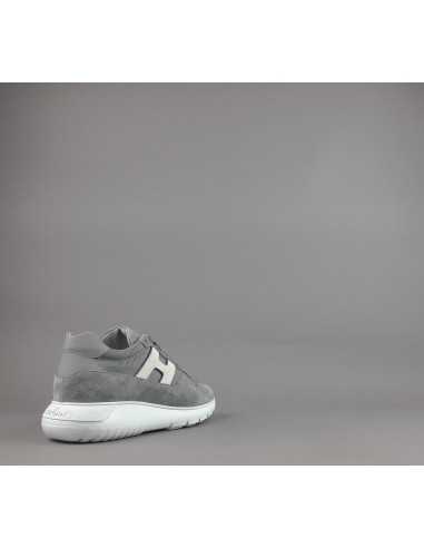 Hogan \ Interactive3 Uomo Camoscio Tela Grigio Prezzo 390,00