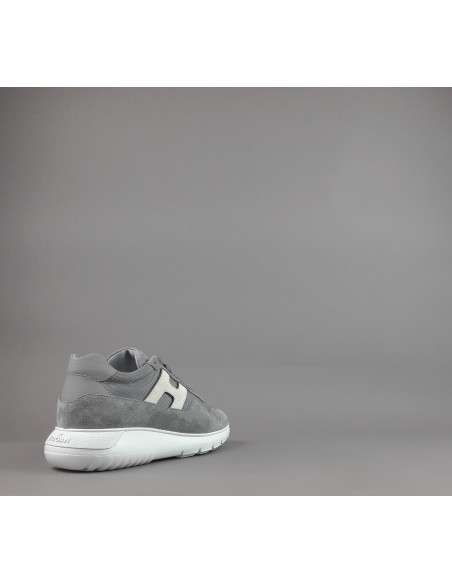Hogan \ Interactive3 Uomo Camoscio Tela Grigio Prezzo 390,00