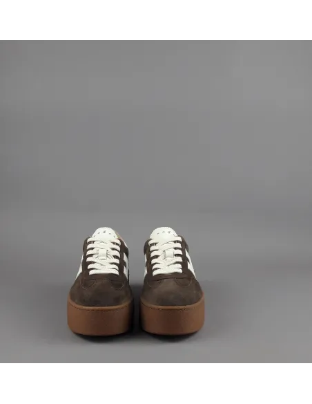 Hogan \ Sneakers Donna H698 Camoscio Marrone Scuro Prezzo 450,00
