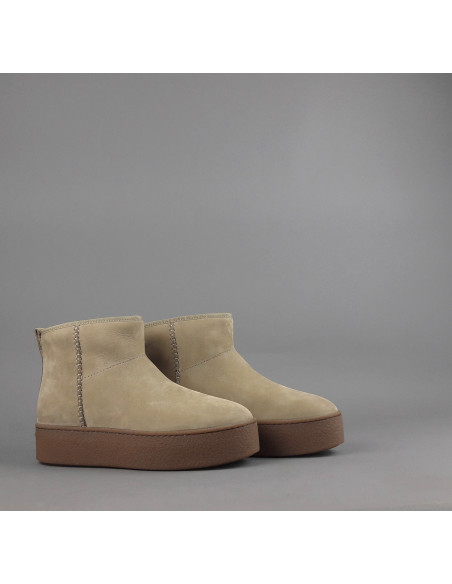 Hogan \ Tronchetto Donna H698 Nabuk Beige Prezzo 490,00