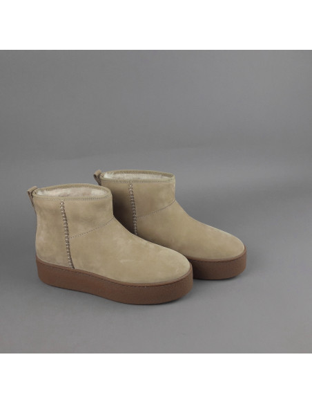 Hogan \ Tronchetto Donna H698 Nabuk Beige Prezzo 490,00