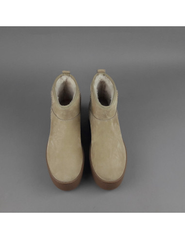 Hogan \ Tronchetto Donna H698 Nabuk Beige Prezzo 490,00