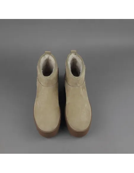 Hogan \ Tronchetto Donna H698 Nabuk Beige Prezzo 490,00