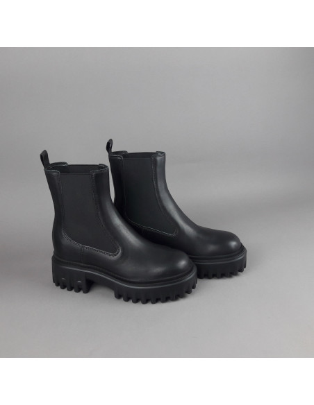 Hogan \ Chelsea Donna H700 Pelle Nero Prezzo 490,00