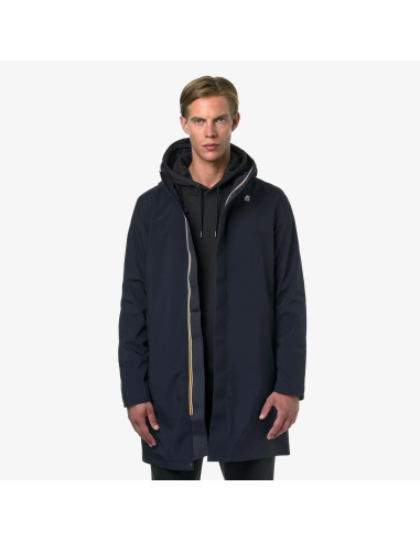 K-Way \ Giubbino Lungo Uomo Thomas Bonded Blu Scuro Prezzo 350,00