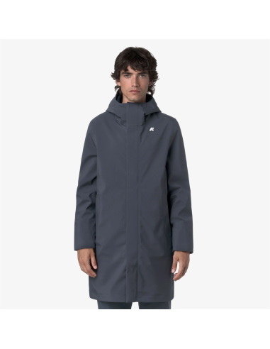 K-Way \ Giubbino Lungo Uomo Thomas Bonded Blu Grigio Prezzo 350,00