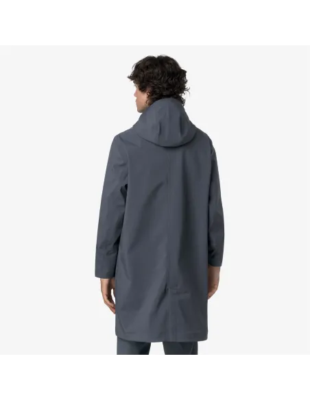 K-Way \ Giubbino Lungo Uomo Thomas Bonded Blu Grigio Prezzo 350,00