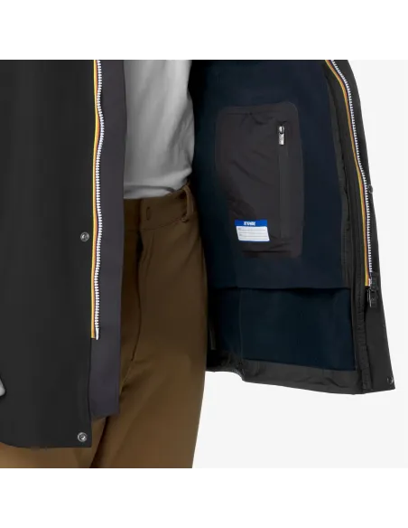 K-Way \ Giubbino Medio Uomo Marlyn Bonded Nero Prezzo 350,00