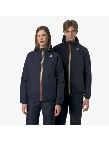 K-Way \ Giubbino Uomo Le Vrai 4.0 Claude Nylon Blu Scuro Prezzo 220,00
