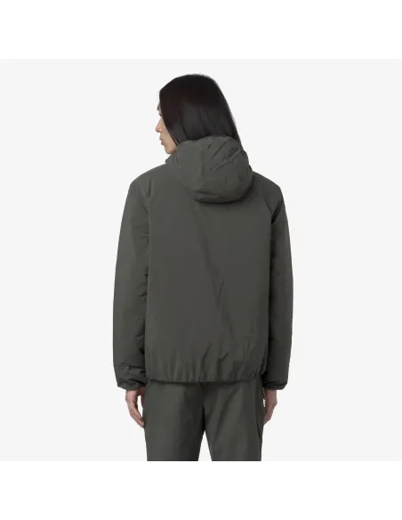 K-Way \ Giubbino Uomo Jack Plain Nylon Verde Militare Prezzo 250,00