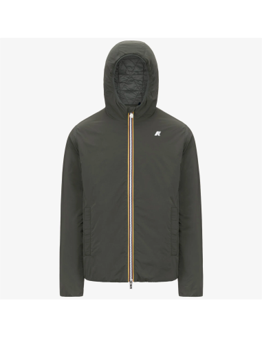 K-Way \ Giubbino Uomo Jack Plain Nylon Verde Militare Prezzo 250,00
