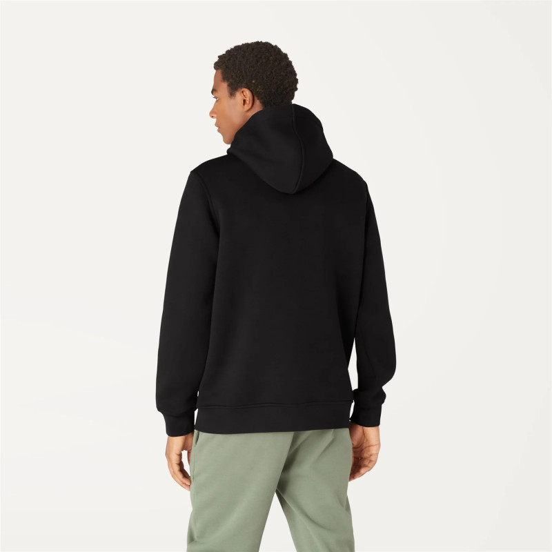 K-Way \ Felpa Giacca Uomo Rainer Scuba Stretch Nero Prezzo 150,00