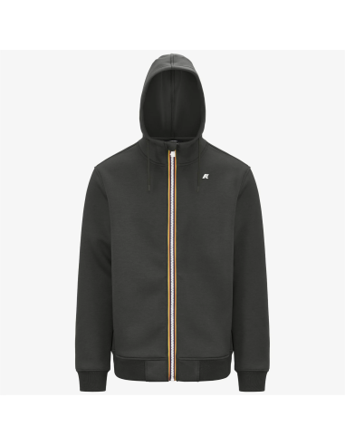 K-Way \ Felpa Giacca Uomo Rainer Scuba Stretch Verde Militare Prezzo 150,00