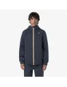 K-Way \ Felpa Giacca Uomo Rainer Scuba Stretch Blu Grigio Prezzo 150,00