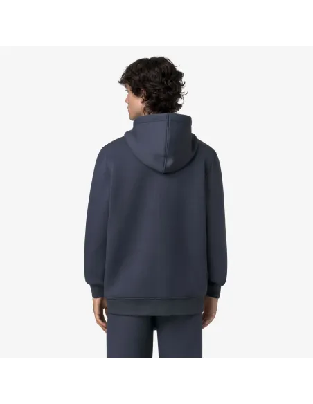 K-Way \ Felpa Giacca Uomo Rainer Scuba Stretch Blu Grigio Prezzo 150,00