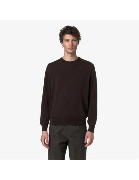 K-Way \ Maglia Uomo Sebastien Marrone Scuro Prezzo 130,00