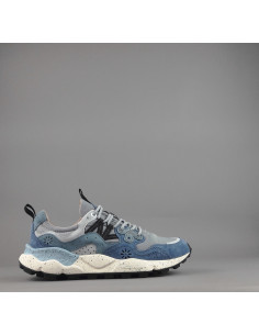 Flower Mountain \ Sneakers Uomo Yamano 3 Camoscio Tela Avion Prezzo 235,00