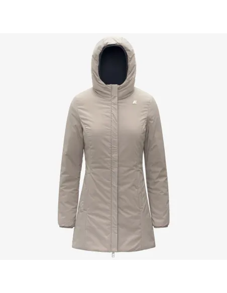K-Way \ Giubbino Donna Denise Reversibile Nylon Blu Scuro - Talpa Prezzo 320,00