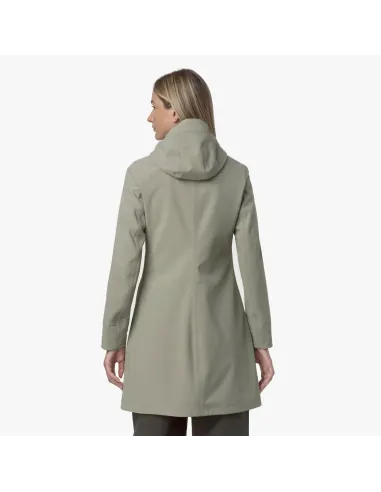 K-Way \ Giubbino Donna Stephy Bonded Grigio Verde Prezzo 350,00