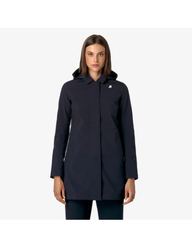 K-Way \ Giubbino Donna Mathy Bonded Nylon Blu Scuro Prezzo 350,00