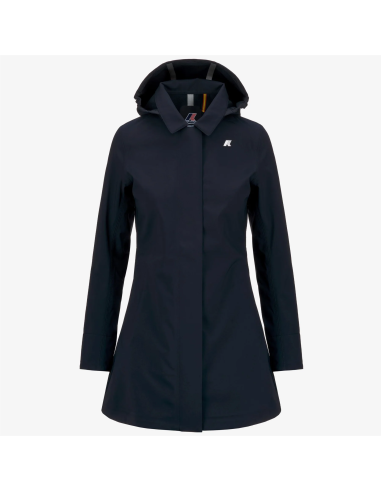 K-Way \ Giubbino Donna Mathy Bonded Nylon Blu Scuro Prezzo 350,00