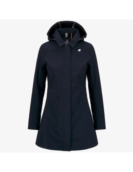 K-Way \ Giubbino Donna Mathy Bonded Nylon Blu Scuro Prezzo 350,00