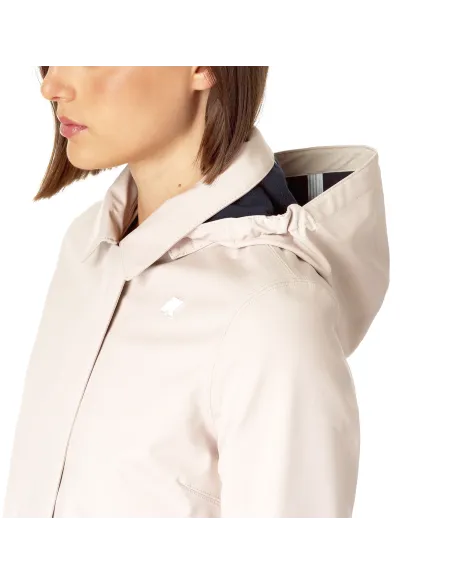 K-Way \ Giubbino Donna Mathy Bonded Nylon Rosa Chiaro Prezzo 350,00