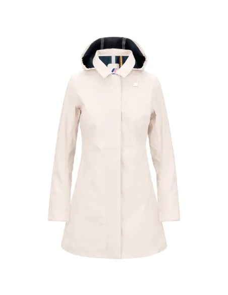 K-Way \ Giubbino Donna Mathy Bonded Nylon Rosa Chiaro Prezzo 350,00