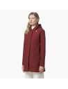K-Way \ Giubbino Donna Mathy Bonded Nylon Rosso Pompeano Prezzo 350,00