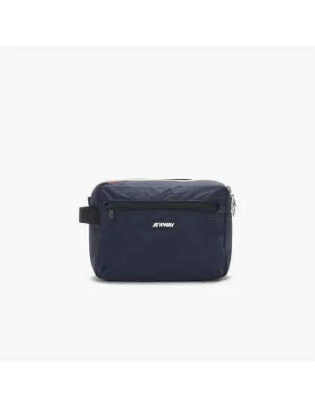 K-Way \ Beauty Case Portatutto Unisex Demu Nylon Blu Scuro Prezzo 50,00