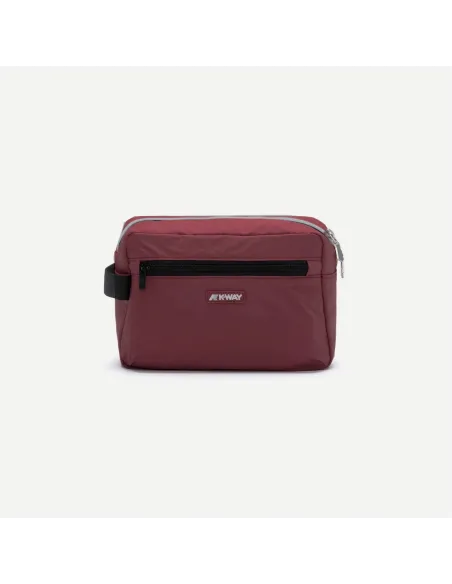 K-Way \ Beauty Case Portatutto Unisex Demu Nylon Rosso Pompeano Prezzo 50,00