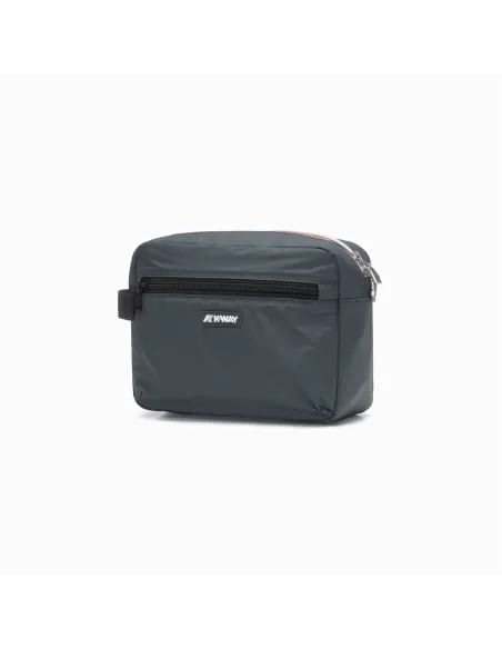 K-Way \ Beauty Case Portatutto Unisex Demu Nylon Blu Grigio Prezzo 50,00
