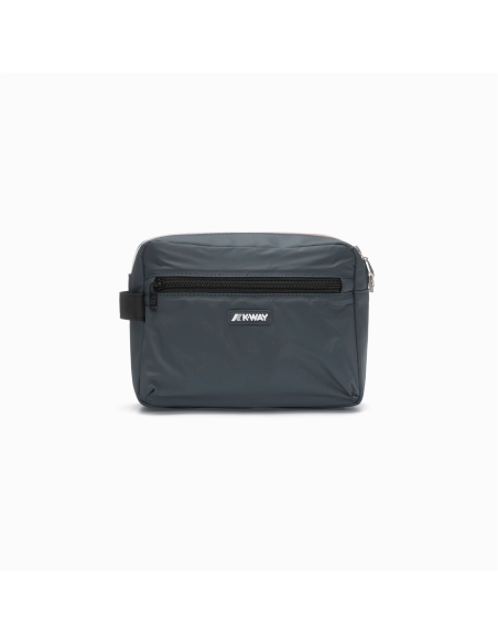 K-Way \ Beauty Case Portatutto Unisex Demu Nylon Blu Grigio Prezzo 50,00