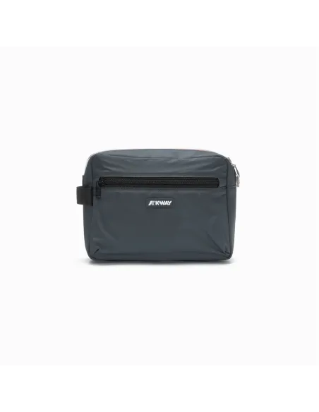 K-Way \ Beauty Case Portatutto Unisex Demu Nylon Blu Grigio Prezzo 50,00