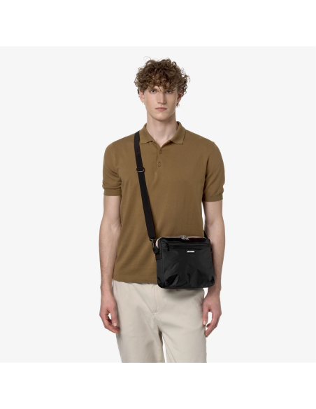 K-Way \ Borsello Unisex Moire Nylon Nero Prezzo 50,00