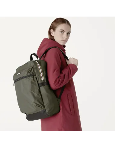 K-Way \ Zaino Unisex Laon Nylon Ripstop Verde Militare Prezzo 100,00