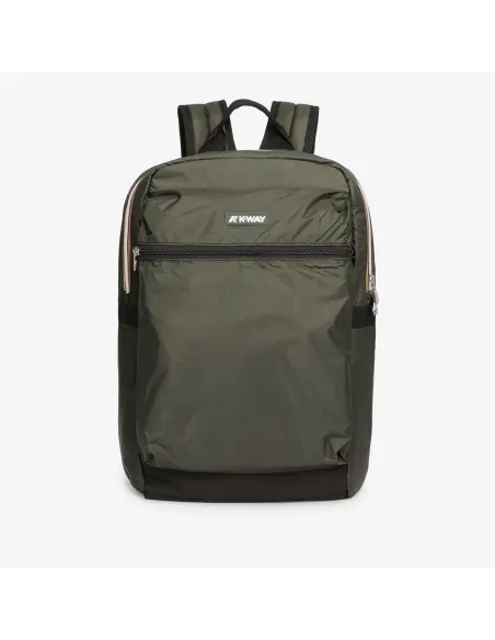 K-Way \ Zaino Unisex Laon Nylon Ripstop Verde Militare Prezzo 100,00
