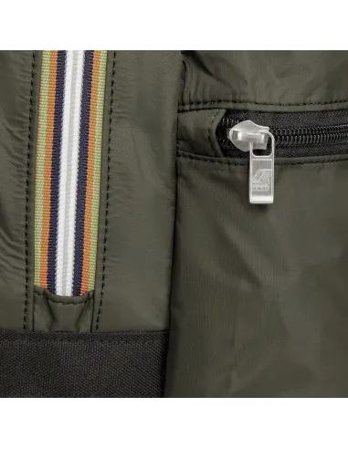 K-Way \ Zaino Unisex Laon Nylon Ripstop Verde Militare Prezzo 100,00