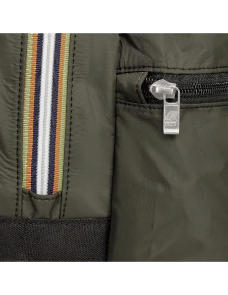 K-Way \ Zaino Unisex Laon Nylon Ripstop Verde Militare Prezzo 100,00