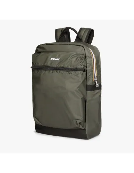 K-Way \ Zaino Unisex Laon Nylon Ripstop Verde Militare Prezzo 100,00