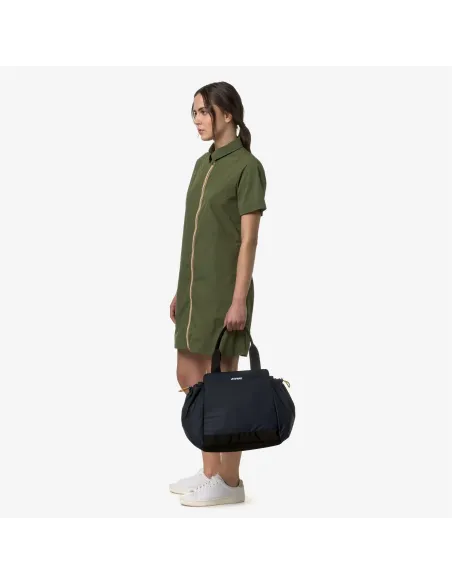 K-Way \ Borsa Shopping Donna Aisy Nylon Ripstop Blu Scuro Prezzo 75,00