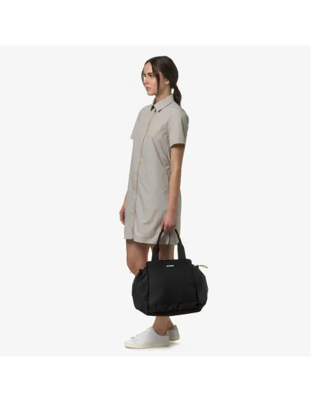 K-Way \ Borsa Shopping Donna Aisy Nylon Ripstop Nero Prezzo 75,00