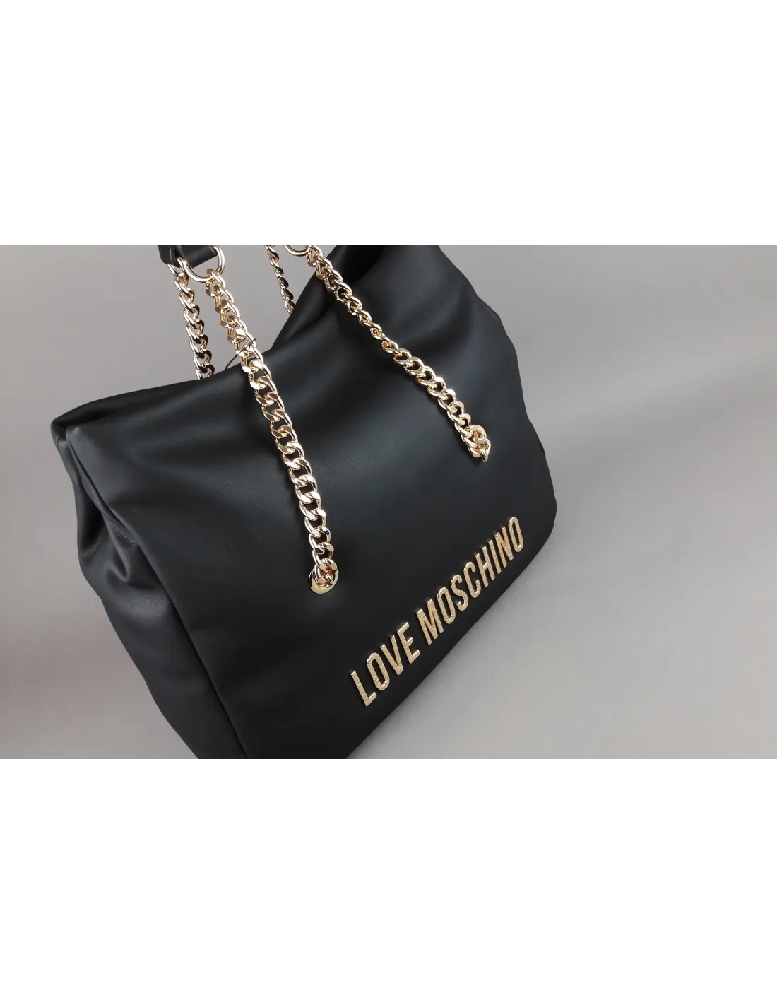 Love Moschino Borsa A Spalla Donna Pu Nero Prezzo 220,00