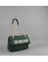 Love Moschino \ Borsa A Spalla Donna Pu Verde Scuro Prezzo 199,00