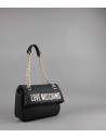 Love Moschino \ Borsa A Spalla Donna Pu Nero Prezzo 199,00