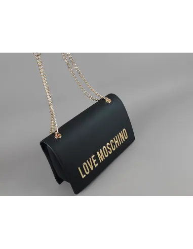 Love Moschino \ Borsa A Spalla Donna Pu Nero Prezzo 190,00