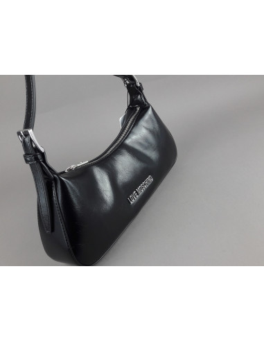 Love Moschino \ Borsa A Spalla Donna Pu Nero Prezzo 120,00