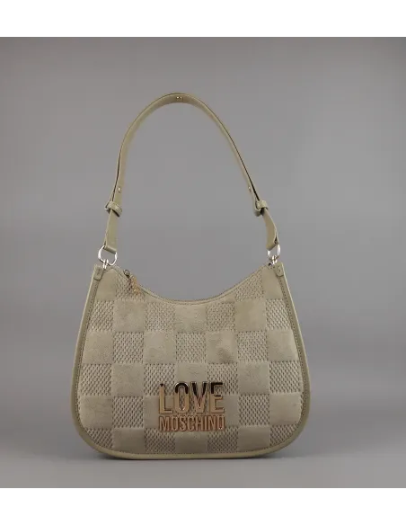 Love Moschino \ Borsa A Spalla Donna Velour Pu Talpa Prezzo 210,00