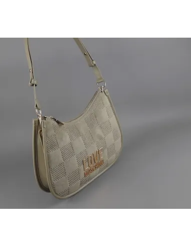 Love Moschino \ Borsa A Spalla Donna Velour Pu Talpa Prezzo 210,00